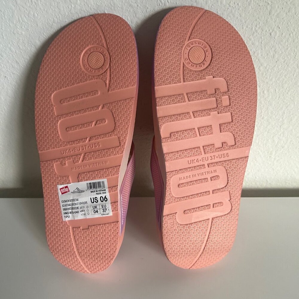 FitFlop® iQushion Iridescent Buckled Sandal in URBAN IRIDESCENT 6 - Picture 3 of 4